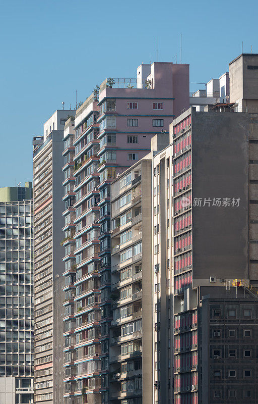 建筑来自São Paulo Downtown